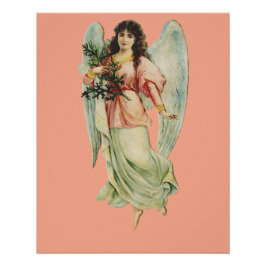 Pôster Arte da Vigilância Divina e Graça do Anjo da Guard