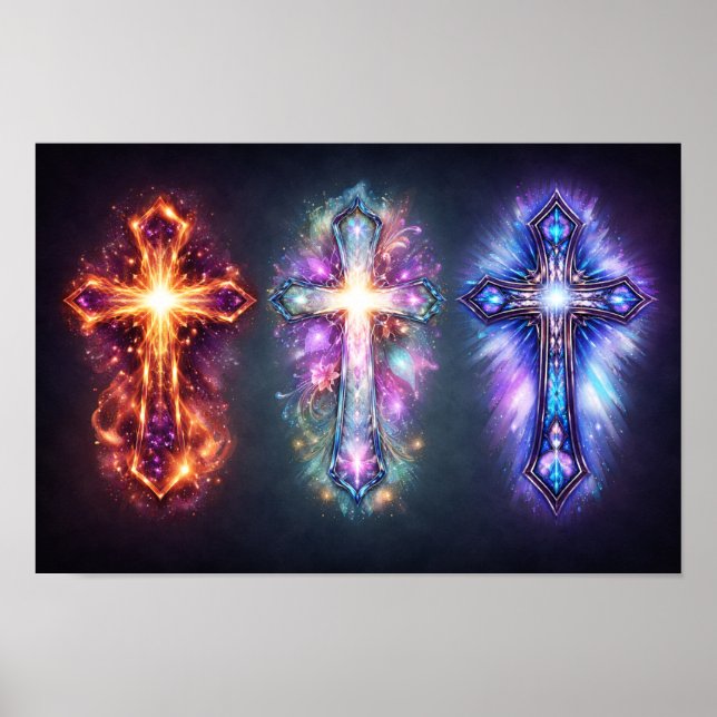 Poster Arte das Três Cruzes (Frente)
