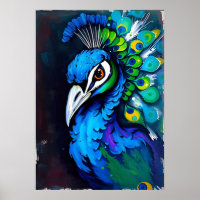 Arte de abertura de pássaros radiante - Arte de pá