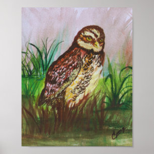 Poster Arte de Aquarela Encantada