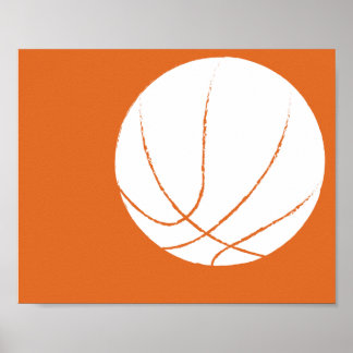 Poster Arte de Basquete Pintada Moderna - 1 de 6