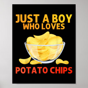 Poster Arte De Batata Engraçada Para Homens Meninos Saco