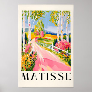 Poster Arte de Bétula, Pintura Florestal, Henri Matisse P