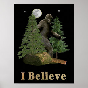 Pôster Arte de Bigfoot