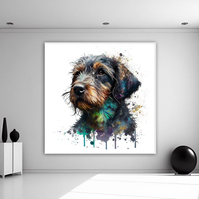 Poster Arte De Cama Cótea Dachshund Puppy (Criador carregado)
