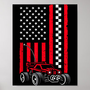 Poster Arte de carro RC para homens mulheres crianças cam