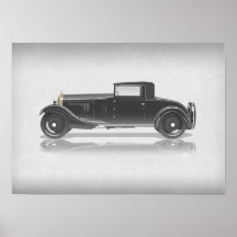 Arte de Carro Retrô 
