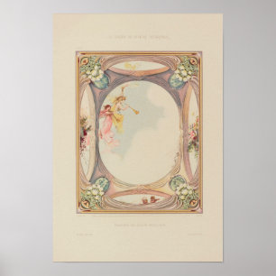 Poster Arte de Cartaz Plafond Moderne Desaint 1910