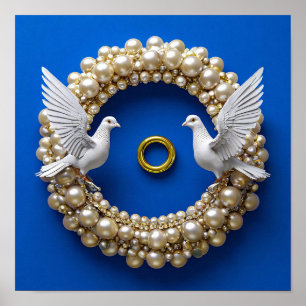 Poster Arte de Casamento