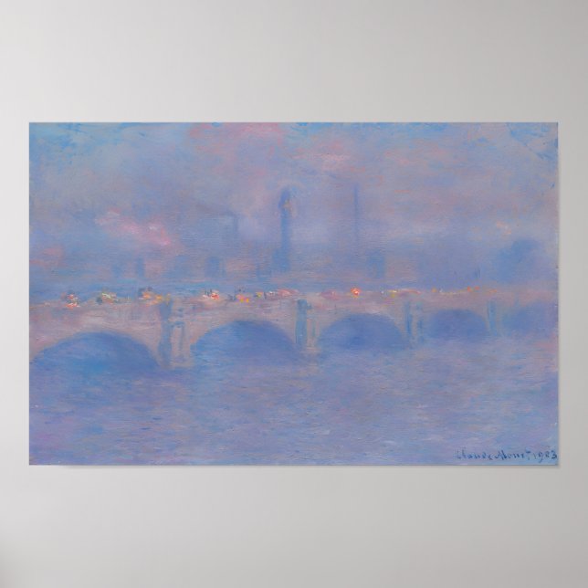 Poster arte de Claude Monet (Frente)