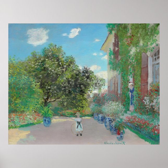 Poster arte de Claude Monet (Frente)