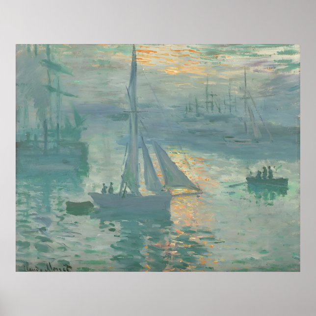 Poster arte de Claude Monet (Frente)