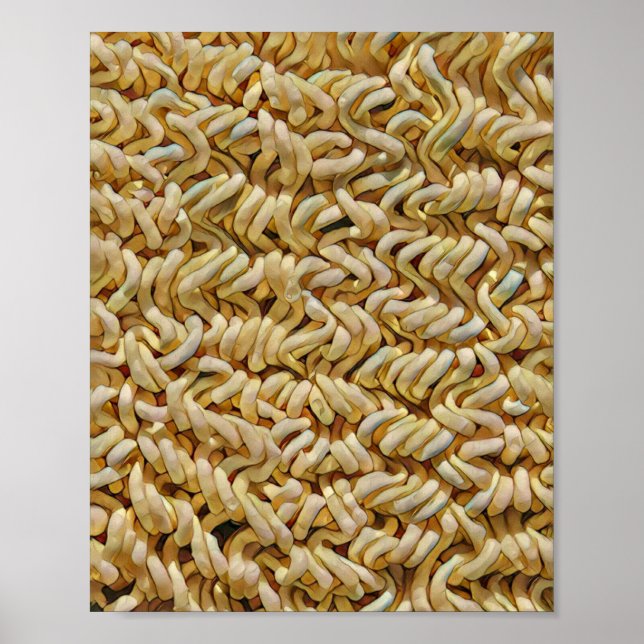 Poster Arte de Comida Japonesa (Frente)