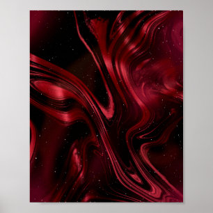 Poster arte de cores vibratórias