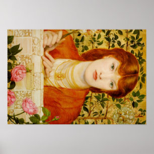 Pôster Arte de Dante Gabriel Rossetti