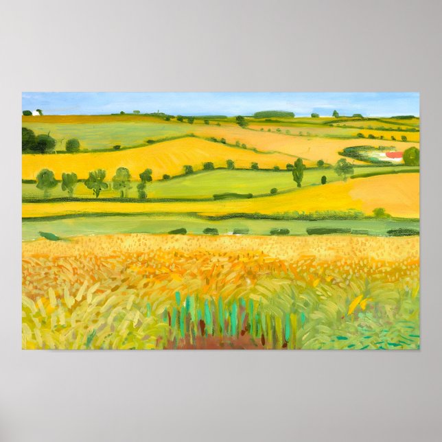 Poster Arte de David Hockney (Frente)