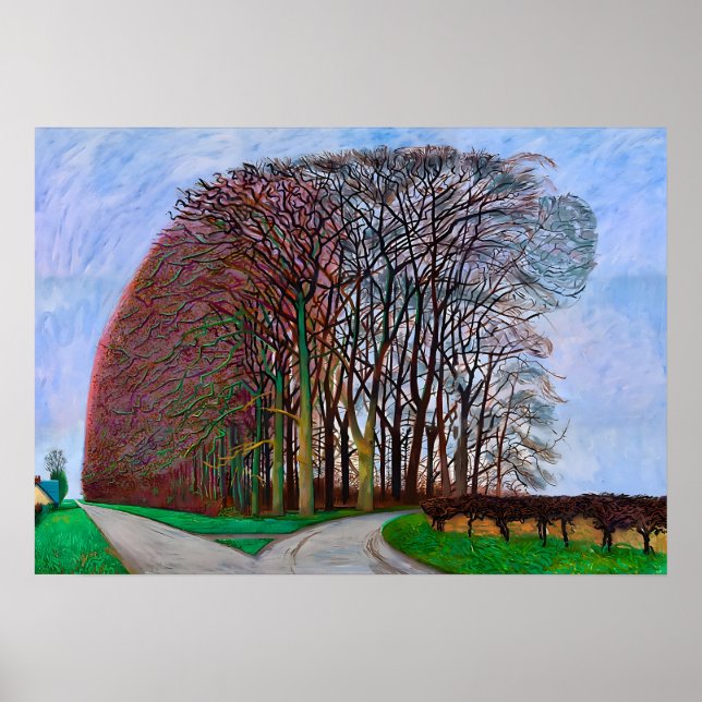 Poster arte de David Hockney (Frente)
