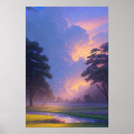 Poster Arte de encontrar a beleza no mundano