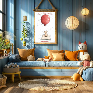 Pôster Arte de Enfermeiro Personalizada - Puppy num Trave
