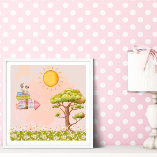 Pôster Arte de Enfermeiro Whimsical