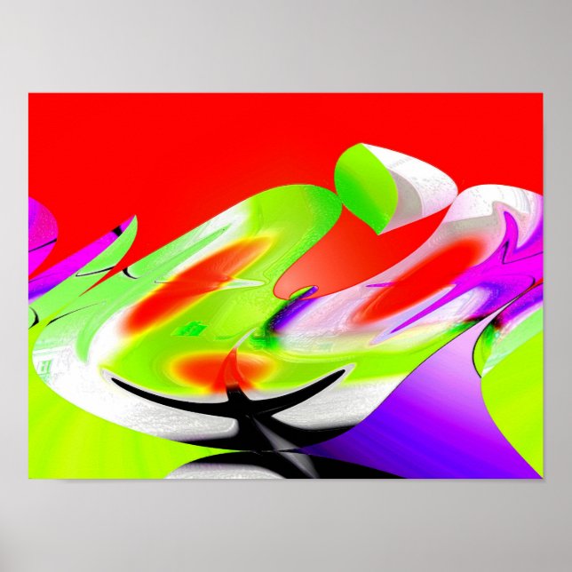 Pôster Arte de Espíritos Altos (Frente)