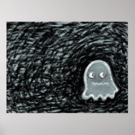 Poster Arte de Fantasma Solitário