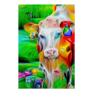 Pôster Arte de Fazenda Surreal