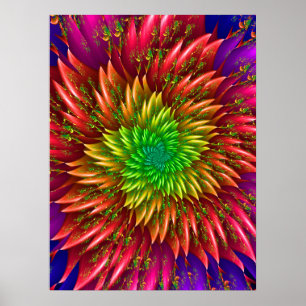 Poster Arte de Fogos de Artifício