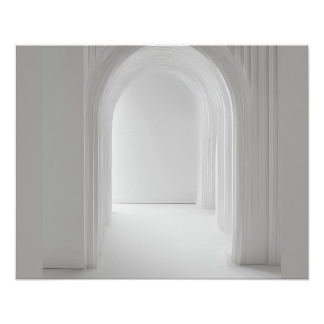 Pôster Arte de Fotografia do Interior Dome (Frente)