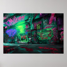 Arte de Grafite de Cartoon - Agindo com Coloração