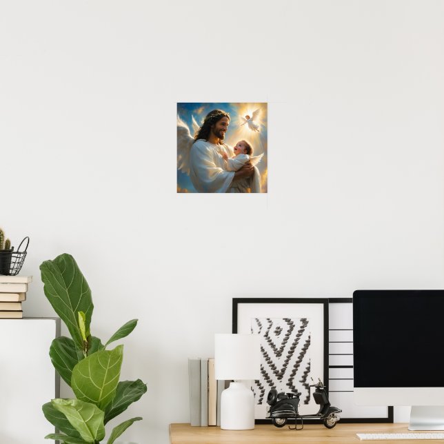 Poster Arte de Jesus (Escritório em casa)