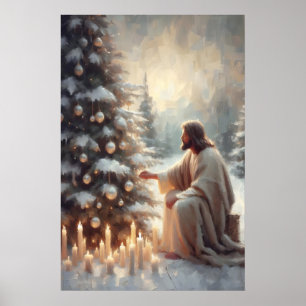 Poster Arte de Jesus Cristo Natal Arte do Evangelho