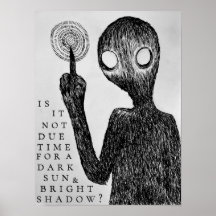 Arte de Linha Gótica Design Original Sombras Escur
