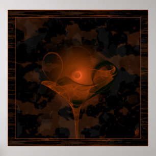 Poster Arte de Martini do país das fadas do brinde de