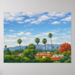 Poster Arte de Paisagem Fotográfica Editada