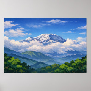 Poster Arte de Paisagem Fotográfica Editada