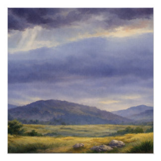 Pôster Arte de Paisagem Fotográfica Editada (Melhor Quali
