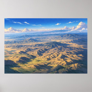 Poster Arte de Paisagem Fotográfica Editada (Melhor Quali