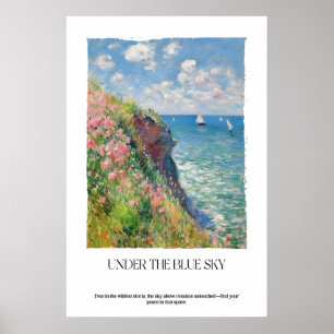 Poster Arte de Paisagem Marítima Impressionista de Falési
