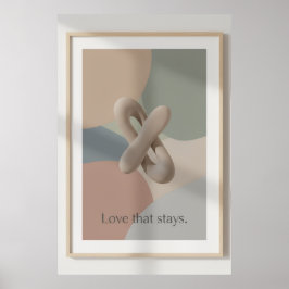 Poster Arte de Parede - Amor Eterno