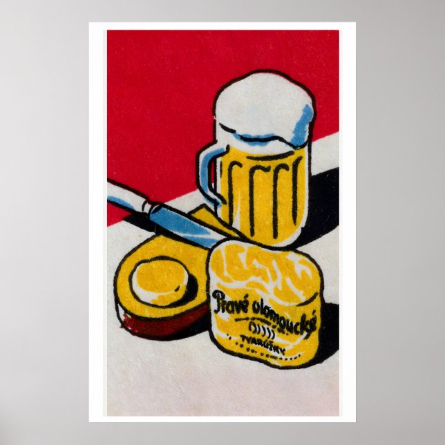 Poster Arte de Parede Caixa de Fósforos - Rótulo de Comid (Frente)