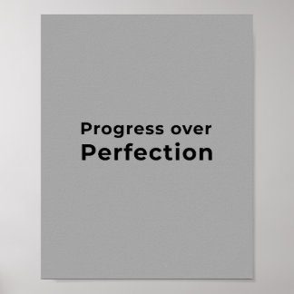 Poster Arte de parede com citação motivacional