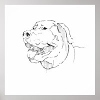 Arte de Parede com Tinta Labrador Retriever