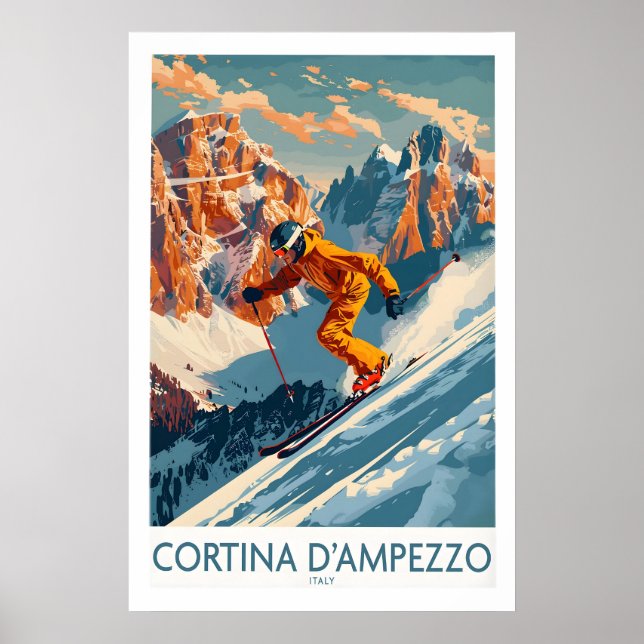 Poster Arte de Parede Cortina dampezzo 1 (Frente)
