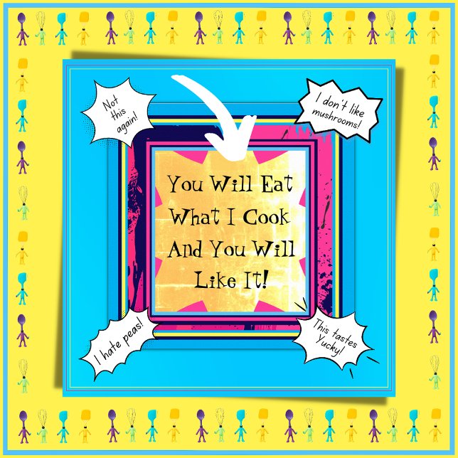 Poster Arte de Parede da Cozinha Encantada (Criador carregado)