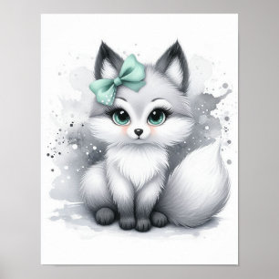 Poster Arte de Parede da Fox Forest Nursery