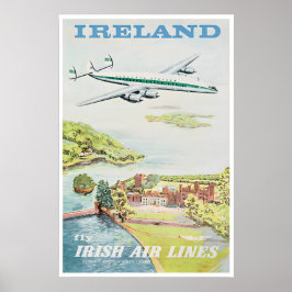 Poster Arte de Parede da Irlanda, Cartaz de Viagem