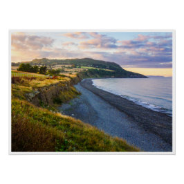 Pôster Arte de Parede da Praia de Greystones Irlanda | Po