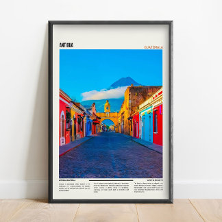 Poster Arte de Parede de Antigua Guatemala _ Antigua Guat