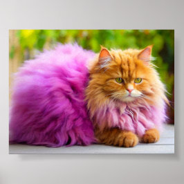 Poster Arte de Parede de Gato para Amantes de Gatos